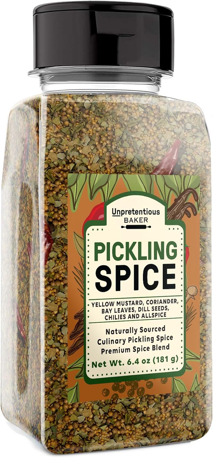 Unpretentious Pickling Spice (2 Cups) Culinary Premium Spice Blend, Non-GMO, Made in USA