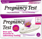 Sure-Aid Pregnancy Test | Fast Result and Response at Home | Over 99% Accurate in Laboratory Testing | Easy to Read | Test Any Time of Day | 2 Pack