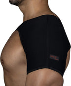 PRO 11 WELLBEING- Adjustable Neoprene Shoulder Support For Left And Right Shoulder For Frozen Shoulder, Sprains, Dislocated Shoulder And Other Shoulder Injuries (Small)