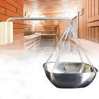 Saycker Sauna Aromatherapy Bowl,Sauna-Oil Cup Sauna Diffuer Oil Holder,Sauna Accessories,Essential Fragrance Diffuser Bowl for Indoor Outdoor Home Spa,Easy to Setup(200ml)
