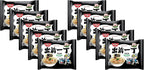 Nissin Demae Ramen Instant Ramen Noodles - Black Garlic Oil Tonkotsu Flavour 100g (Pack of 10)
