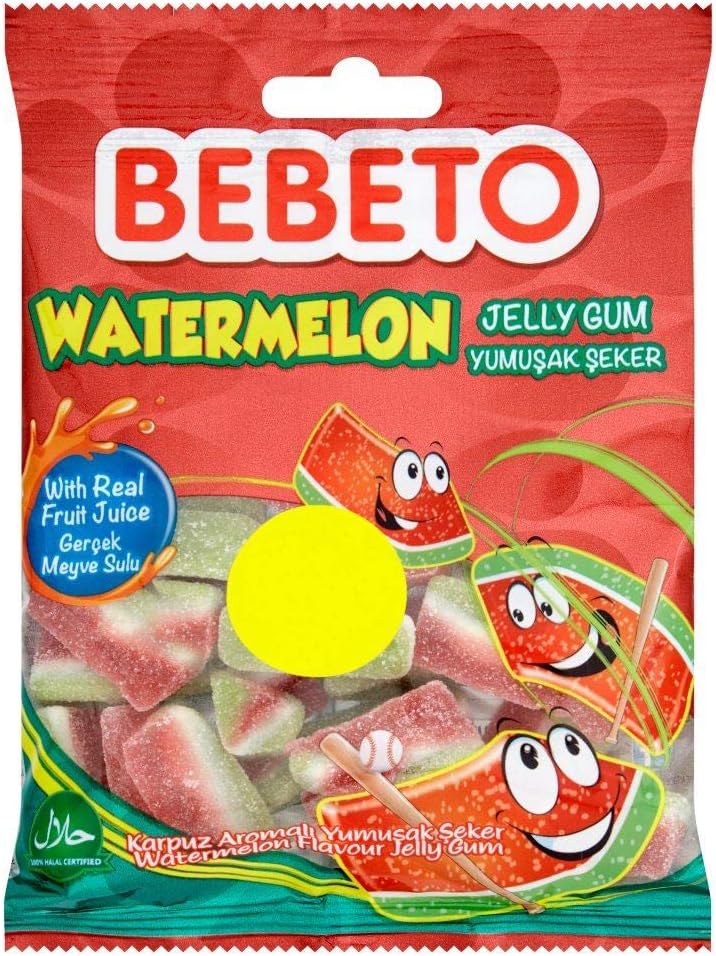 Bebeto Watermelon - 70g - Pack of 6