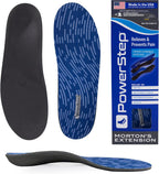 PowerStep Morton's Extension Carbon Fiber Orthotic Insole, Turf Toe, Foot Fractures, Hallux Rigidus & Bunions, Clinically Proven Arch Support, Unisex, Shoe Inserts, Made in The USA (Men's 12-13)