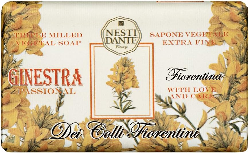 Nesti Dante Dei Colli Fiorentini Triple Milled Vegetal Soap - Broom 250g/8.8oz