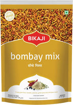 Bikaji Bombay Mix 35.27 oz (1 Kg), Indian Snacks, Crispy Indian Gram Flour Noodles, Crunchy Savory Snack Blend, Authentic Bombay Style Mixture, Ready to Eat Indian Party Mix namkeen