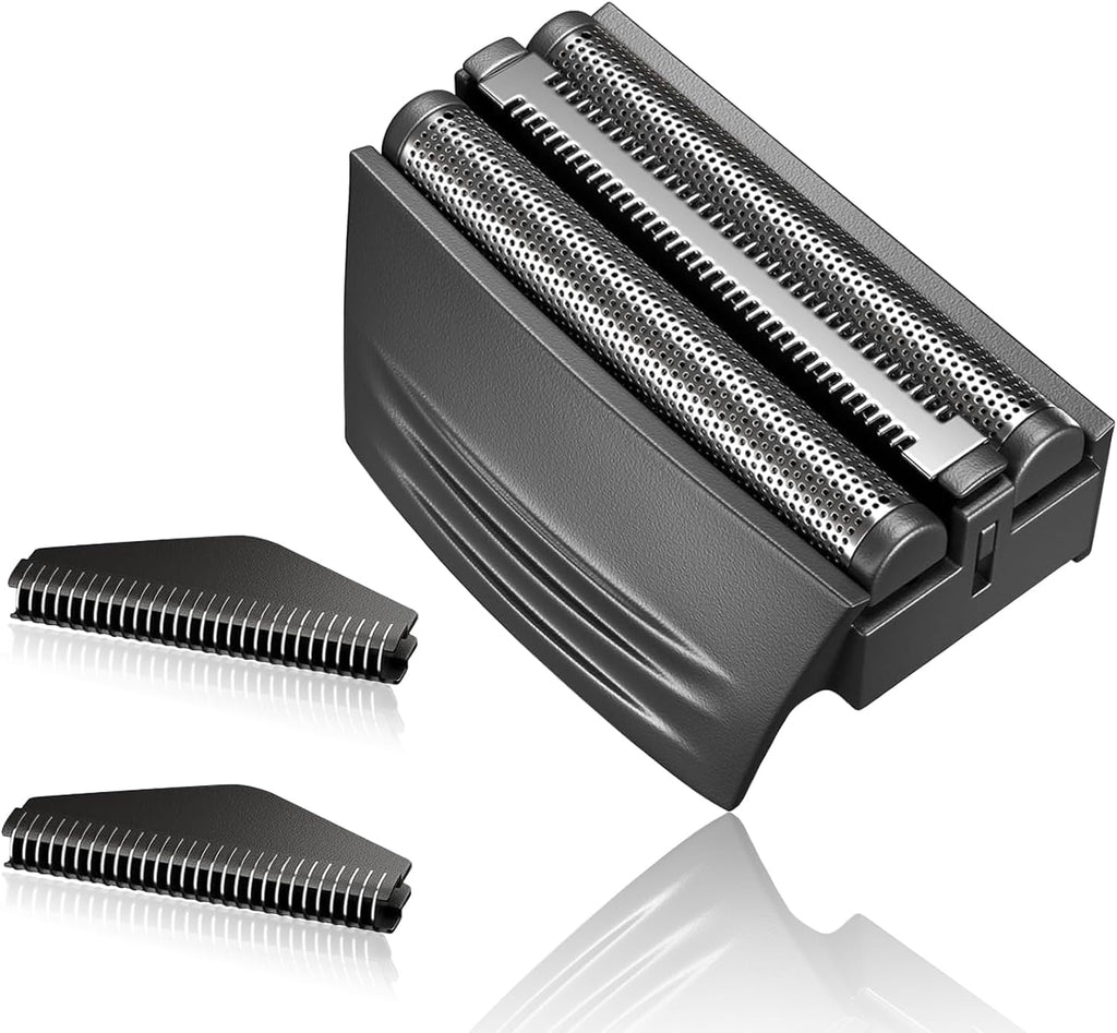 Shaver Replacement Foil Head Compatible with Remington TITANIUM-X Flex & Pivot Foil and Cutter Head for Shaver F4900,F5800,F7800 (Black/1Pack)