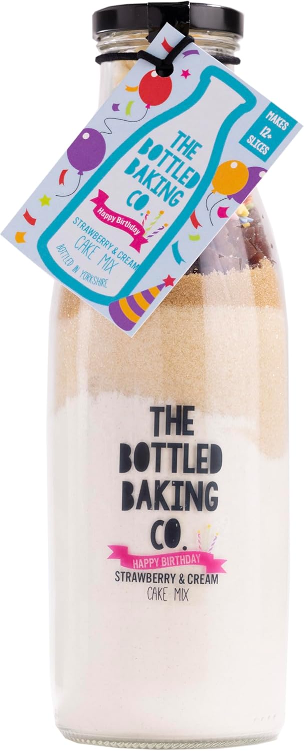 Baking Kit | Happy Birthday Cake Mix | Gift of the Year Winners 2023 | Bottled Baking Co