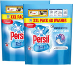 Persil XL 3-in-1 Washing Capsules Outstanding Stain Removal with No Residues Even in Quick and Cold Washes 7 Days of Lasting Freshness Washing Pods 48 Washes (Buy 2, Non Bio)
