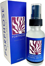 Porphose Eczema Relief Spray for Kids and Adults | OTC Skin Protectant with Red Algae + Colloidal Oatmeal | Steroid-Free, Fragrance-Free, Pediatrician-Tested | 1 fl oz