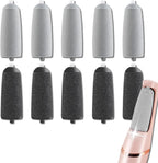 10 Pack Pedicures Replacement Heads for Flawless Replacement Heads，Electric Feet Callus Remover Roller Refills Compatible with Most Flawless Pedi Haootadiy Zaboul etc(5 Black Coarse and 5 Gray Fine)