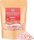 52USA Himalayan Pink Salt Coarse, Pink Himalayan Sea Salt, Coarse Grain 2 lb, Himalayan Salt, Pink Salt, Rock Salt for Grinder Refill, No Artificial Colors, No Additives, No Gluten, Kosher Certified