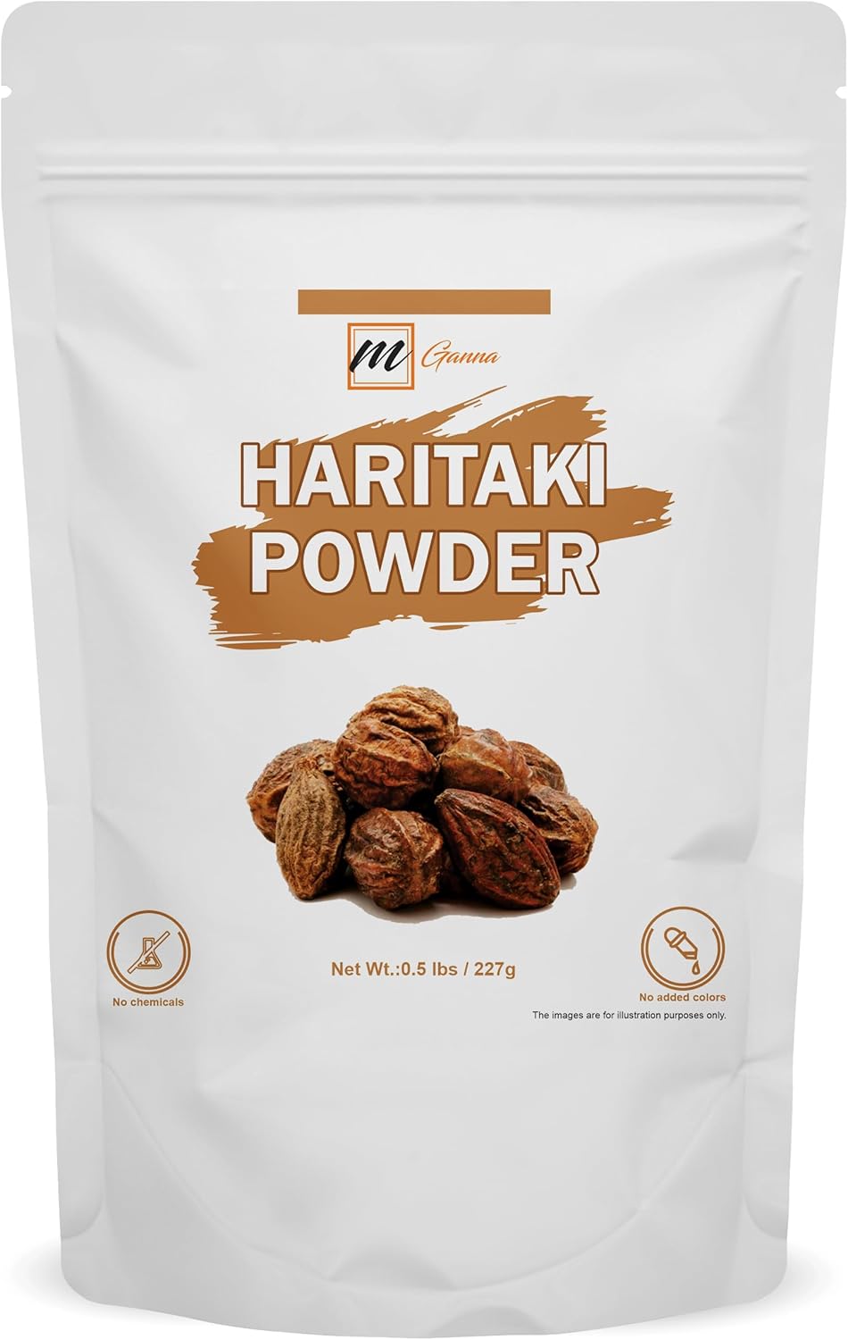 100% Natural Harad/Haritaki/Terminalia Chebula Powder for Skin Care 0.5 lbs / 227 GMS