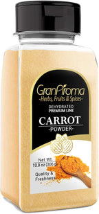 GranAroma Carrot Powder, Smoothies & Juices, Slightly Sweet (10.8 Ounce)