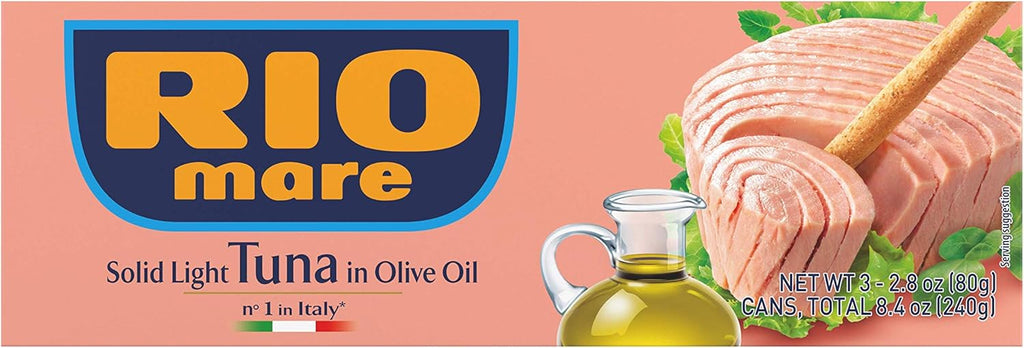 Rio Mare In Olive Oil Can, tuna 2.8oz (pack of 3, 8.4oz total)