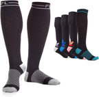 POWERLIX Compression Socks for Women & Men (Pair) for Neuropathy Swelling Pain Relief 20-30 mmHg Medical Knee-high Stockings