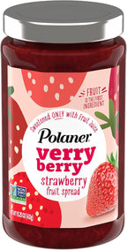 Polaner Verry Berry Fruit Spread, Strawberry, 15.25 Ounce