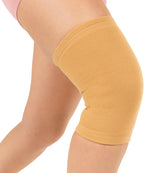 BraceAbility Elastic Slip-on Knee Sleeve | Flexible Fabric Knee Pain Compression Bandage for Stretchy, Lightweight & Comfortable Support