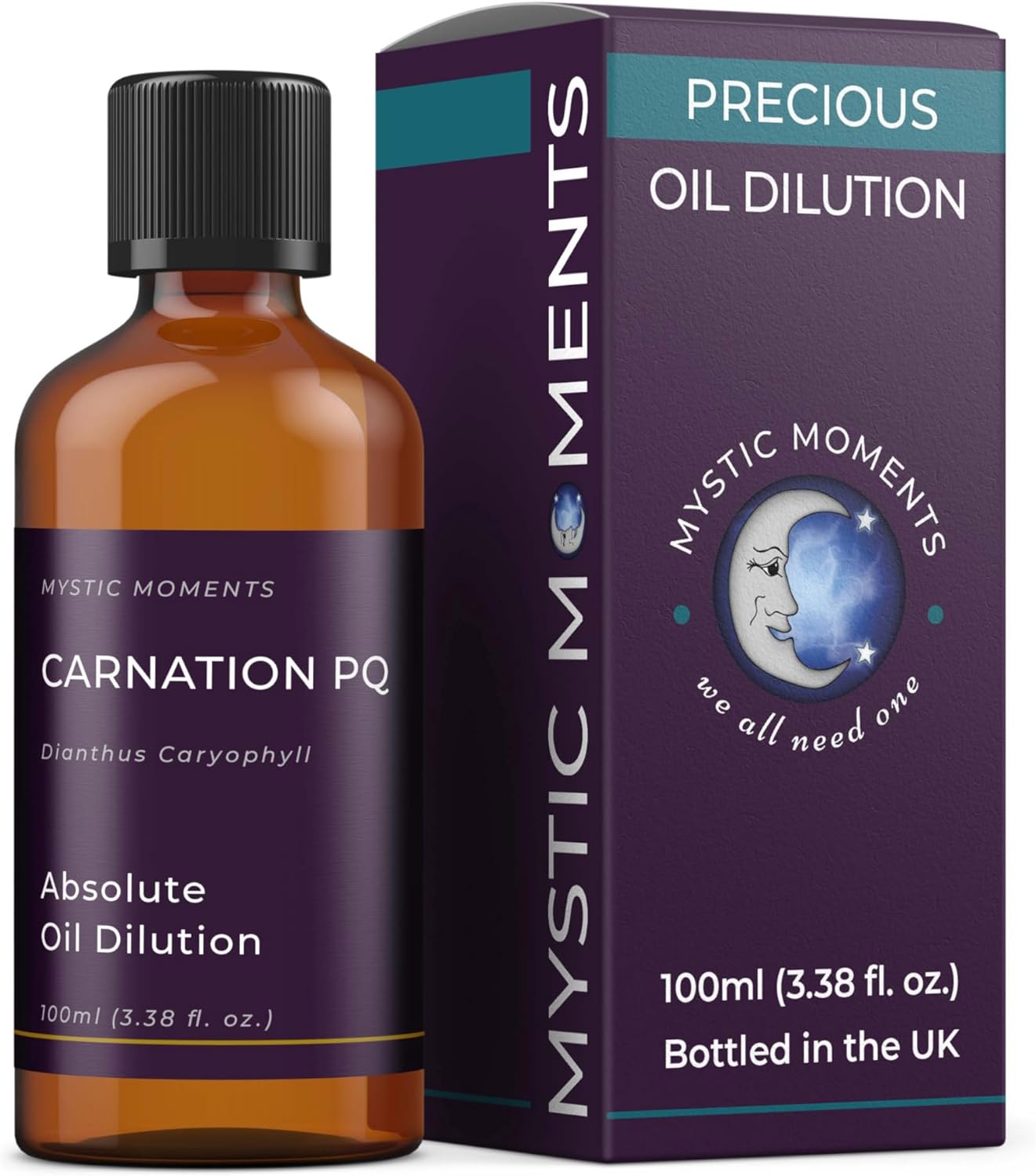 Mystic Moments | Cocoa PQ Absolute Precious Oil Dilution 100ml 3% Jojoba Blend Perfect for Massage, Skincare, Beauty and Aromatherapy