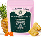 Probiotic Gummies for Women - Vital Prebiotic Source for Feminine Health, pH Balance & Odor Control - Vegan Daily Digestive & Immune Support, Pineapple Flavor, Sugar-Free, 60 Count