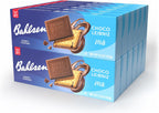 Bahlsen Choco Leibniz Milk Cookies (12 boxes) - Leibniz Butter Biscuits topped with a thick layer of European Chocolate - 4.4 oz boxes