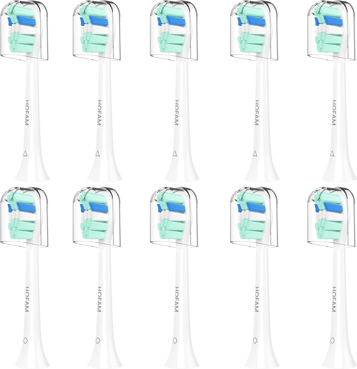 Replacement Toothbrush Heads for Philips Sonicare Replacement Heads,Electric Replacement Brush Head Compatible with Phillips Sonicare Electric Toothbrush,for Philips Sonic Care Brush,10 Pcs