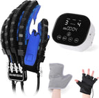 Rehability Robot Gloves Hemiplegia Hand Stroke Recovery Equipment, Hand Dysfunction Training Device for Stroke, Finger Orthosis for Finger Cramps (Left, L)