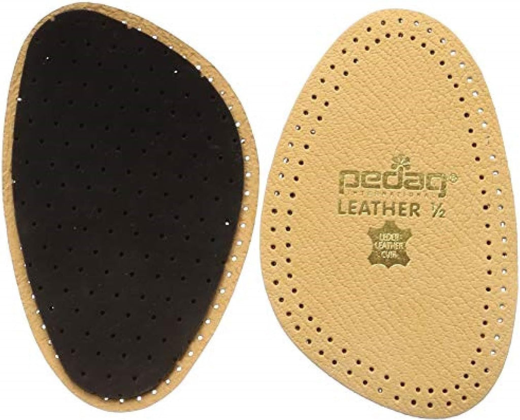 Pedag Half 1/2 Leather Inserts with Forefoot Latex Cushion, US Women 7-8 EU 37/38