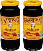 Grandma's Original Unsulphured Molasses, 12 Ounce pack of 2