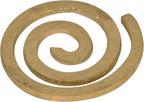 Brass Helix Vastu Remedies for North-West Vaastu Dosh/Decorative Showpiece in Circle Shape(7 x 6.5 x 0.5 CM) Golden.