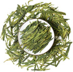GOARTEA Bai Cha Long Jing Green Tea - 250g / 8.8oz Spring Anji Baicha Longjing - White Dragon Well Chinese Green Tea Loose Leaf