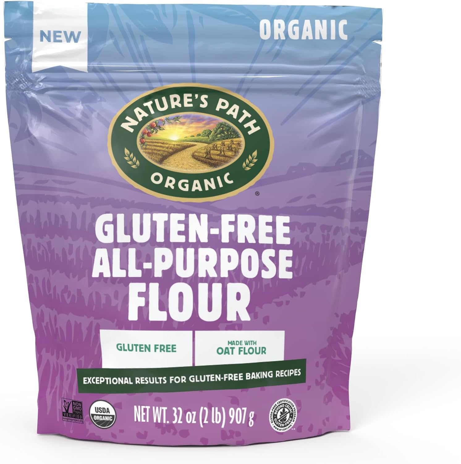 Nature's Path Organic Gluten Free All Purpose Flour, 32 oz (Pack of 1), Gluten Free, Non-GMO