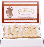 Ghasitaram Gifts Rakhi Gifts for Brothers Rakhi Sweets - Mini Kaju Katli 400 GMS with Beads Rakhi