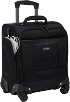 Wrangler 17" Underseat Spinner Carry-On Luggage, Black