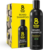 The Beard Club Original Premium Beard Shampoo - Natural & Nourishing Formula for Soft, Clean & Healthy Facial Hair - Gentle on Skin - Sulfate & Paraben Free - 4 fl oz