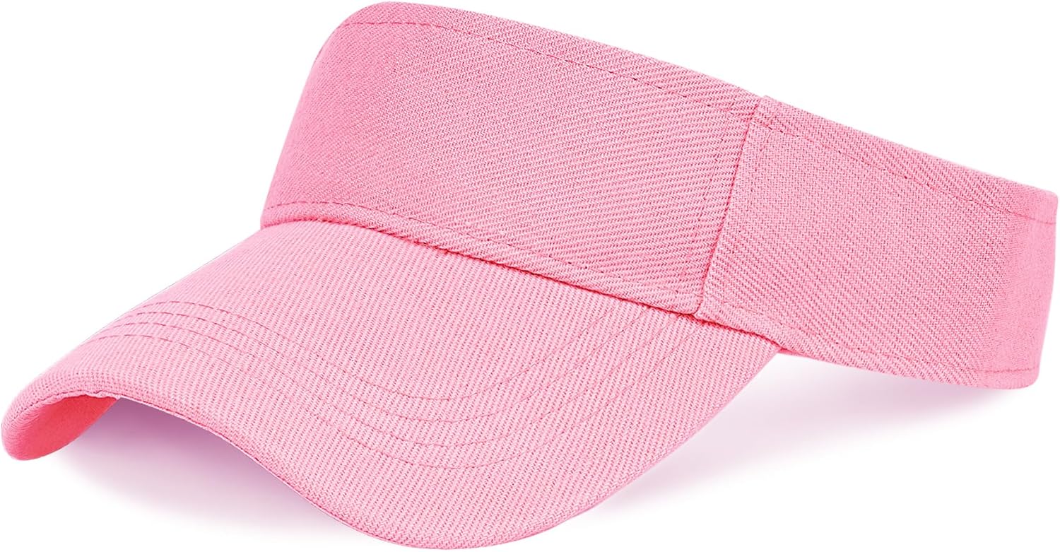 Marrywindix 1 Piece of Sport Wear Athletic Visor Sun Sports Visor Hat Visor Adjustable Cap for Women and Men (One Size)