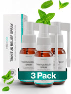 Medilisk Tinnitus Relief Spray – Supports Tinnitus Relief for Ringing Ears – Herbal Ear Care Products – Non-Steroidal & Hypoallergenic – 1 Fl Oz – Pack of 3