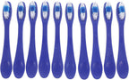 10pcs Mini Disposable Short Handle Prison Toothbrushes with Soft Bristles, Compact Portable Toothbrush Set for Institutional Use and Teeth Cleaning