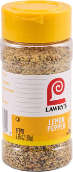 Lawry's Lemon Pepper with Zest of Lemon, 2.25 Oz