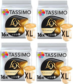 Tassimo L'OR Espresso XL Classique Coffee Pods (Pack of 4, Total 64 Capsules)