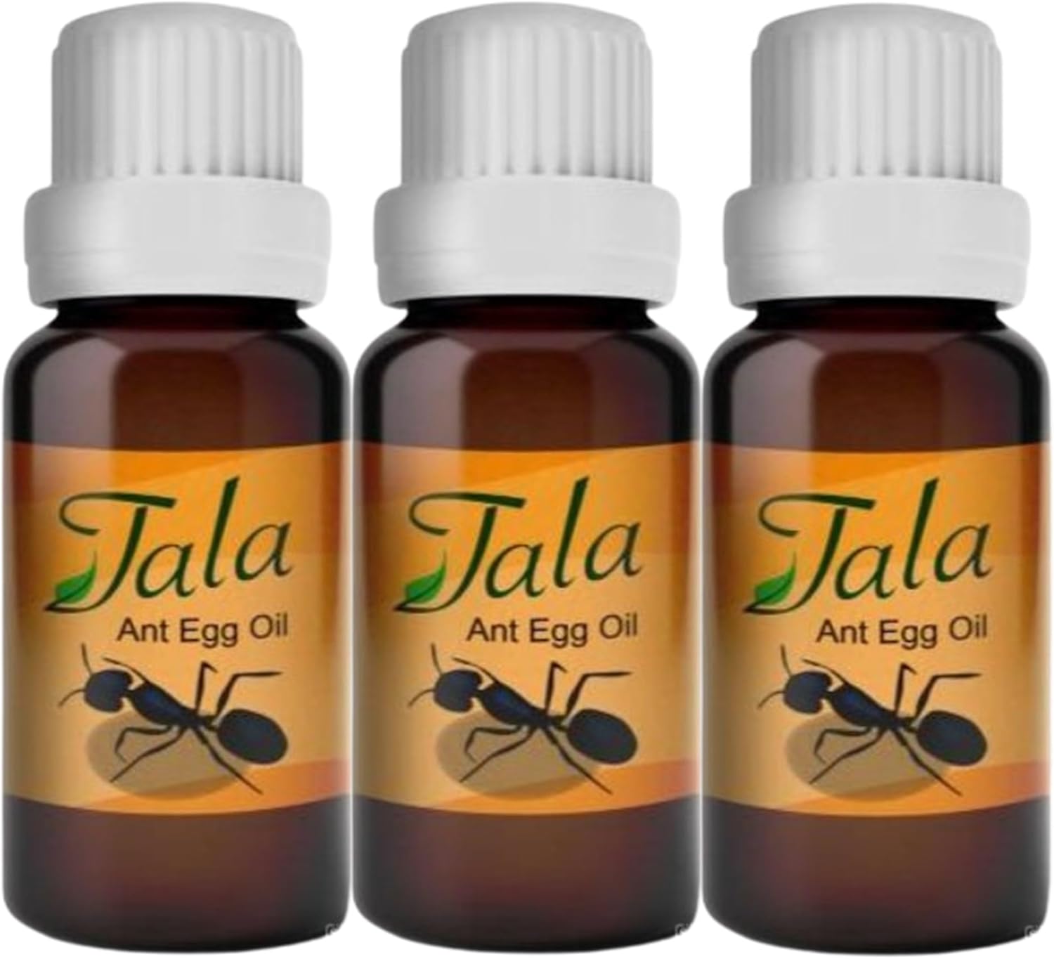 Tala Natural Hair Reducing Oil, Ant Egg Oil, FOR EXTERNAL USE, 20ml-Pack of 3