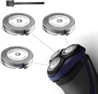 Rollingfit SH30 Replacement Heads Compatible with Philips Norelco Electric Shaver Series 1000, 2000, 3000 and S738, Easy Cut and Replace, 3-pc Pack
