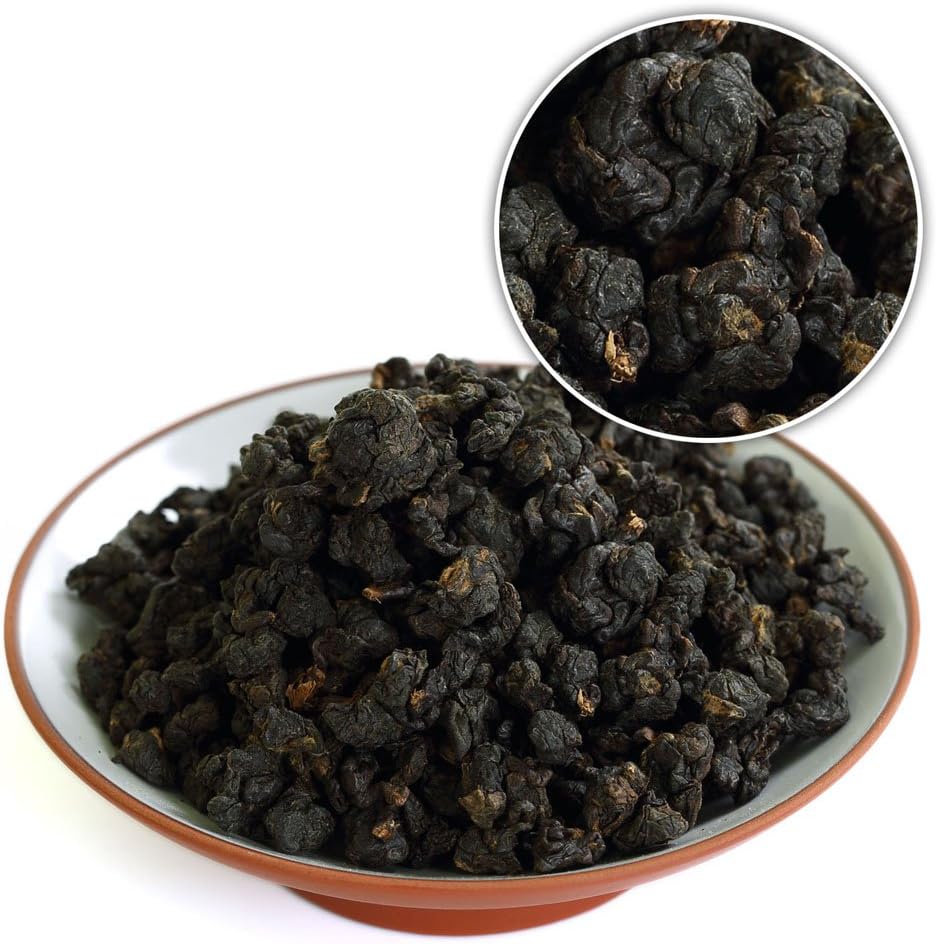 GOARTEA Black Oolong Tea - 250g / 8.8oz Supreme Grade - Taiwan Oolong Tea Loose Leaf - High Mountain Guifei Honey Flavour