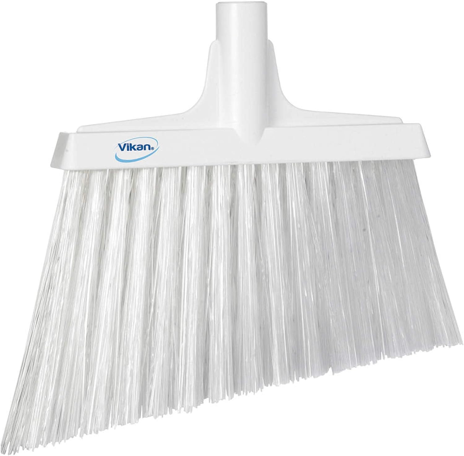 Vikan 29145 Broom,Angle Cut,Stiff,11",PP/PET,White