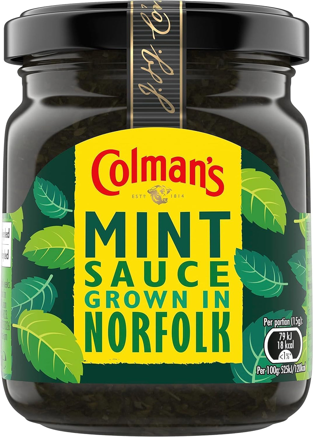 Original Colmans Classic Mint Sauce Imported From The UK England Colmans Of Norwich