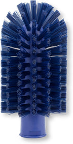 SPARTA Multi-Purpose Valve Brush Pipe Brush, Round Brush with Polyester Bristles, Color Coded for Commercial Cleaning, Kitchen, Restaurant, Bathroom, Plastic, 5.9 X 3 X 5.9 Inches, Blue
