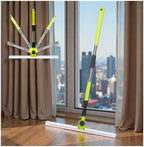 Air Broom as Seen on Tv, with 51 Long Handle Air Broom as Seen on Tv, Rubber Brooms for Floor Cleaning for Smooth Floors,Rugs,Windows