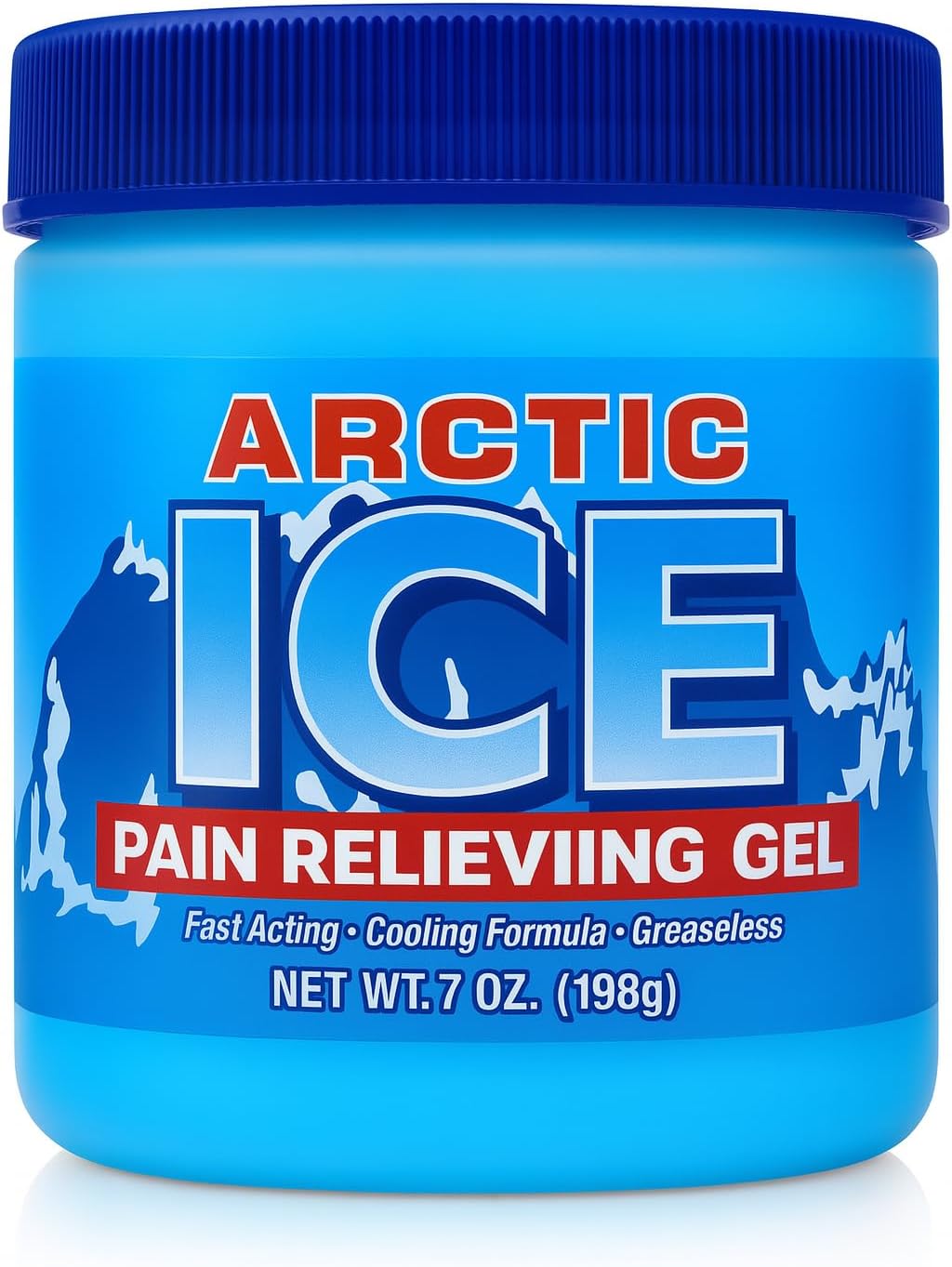 Artic Ice Pain Relieving Gel 2% Menthol Blue 7 Ounce, 1 Count
