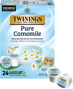 Twinings Pure Camomile Herbal Tea K-Cup Pods for Keurig, 24 Count (Pack of 1), Made with Pure Camomile Blossoms, Naturally Caffeine-Free, Enjoy Hot or Iced