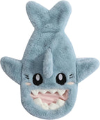 Hot Water Bottle Animal Cute Hot Water Bottle Hot Water Bag Hand Warmer Hot Water Bottle with Washable Plush Cover 1L Cute Shark Hot Water Bag Explosion and Leak Proof Cosy Soft Warm Water Bag with B
