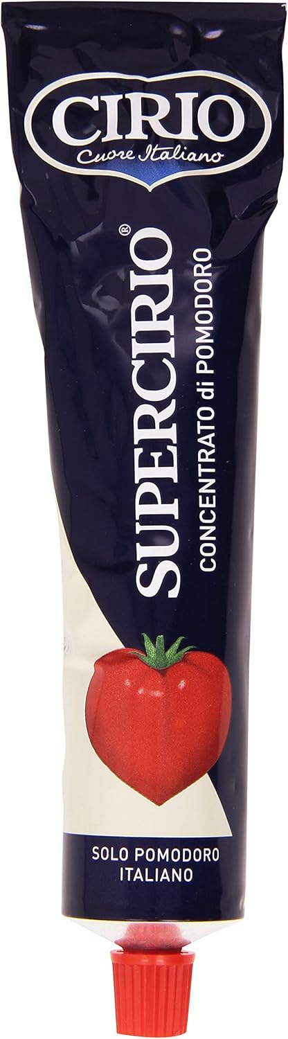 Cirio: "SuperCirio" Concentrated Tomato Sauce, 130 G (4.58 Ounces) [ Italian Import ]